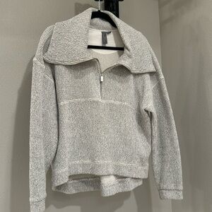 Sweaty Betty Restful Boucle’ half zip